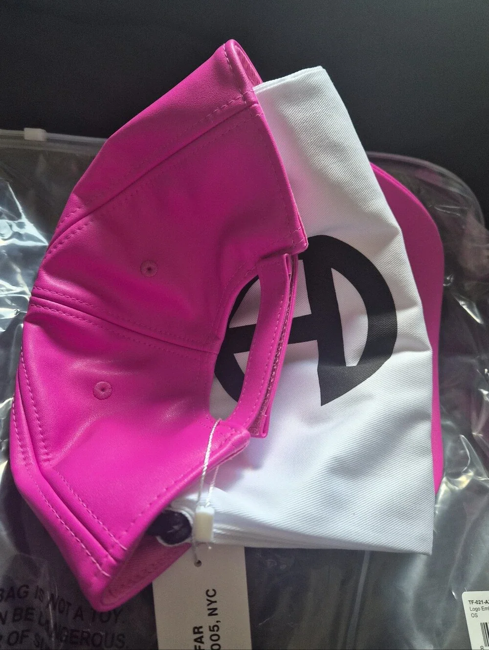 Telfar Azalea Embossed Logo Baseball Cap